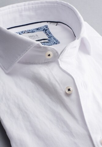 ETERNA Slim fit Button Up Shirt in White