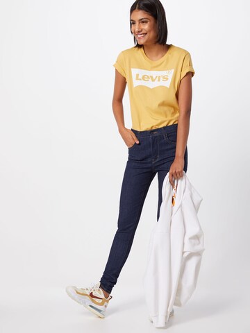 LEVI'S ® Póló 'The Perfect Tee' - sárga