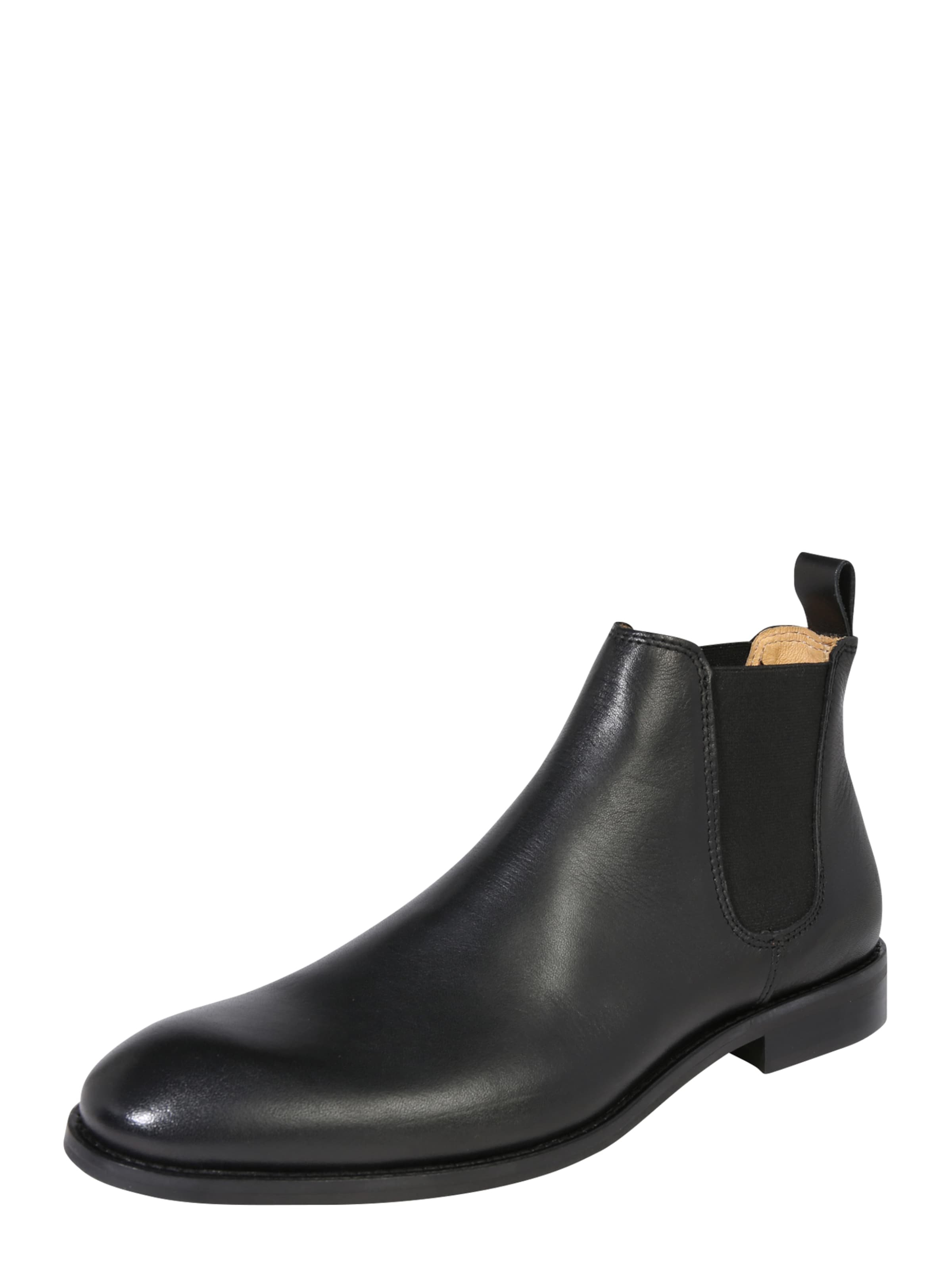Bianco - Chelsea boots 'Abbot' in de kleur Zwart