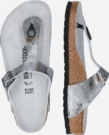 BIRKENSTOCK Tådelare 'Gizeh' i silver