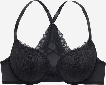 Push-up Reggiseno di BUFFALO in nero: frontale