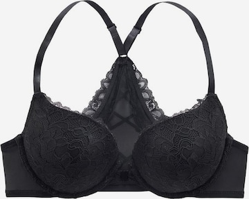 BUFFALO Push-up Bra in Black: front