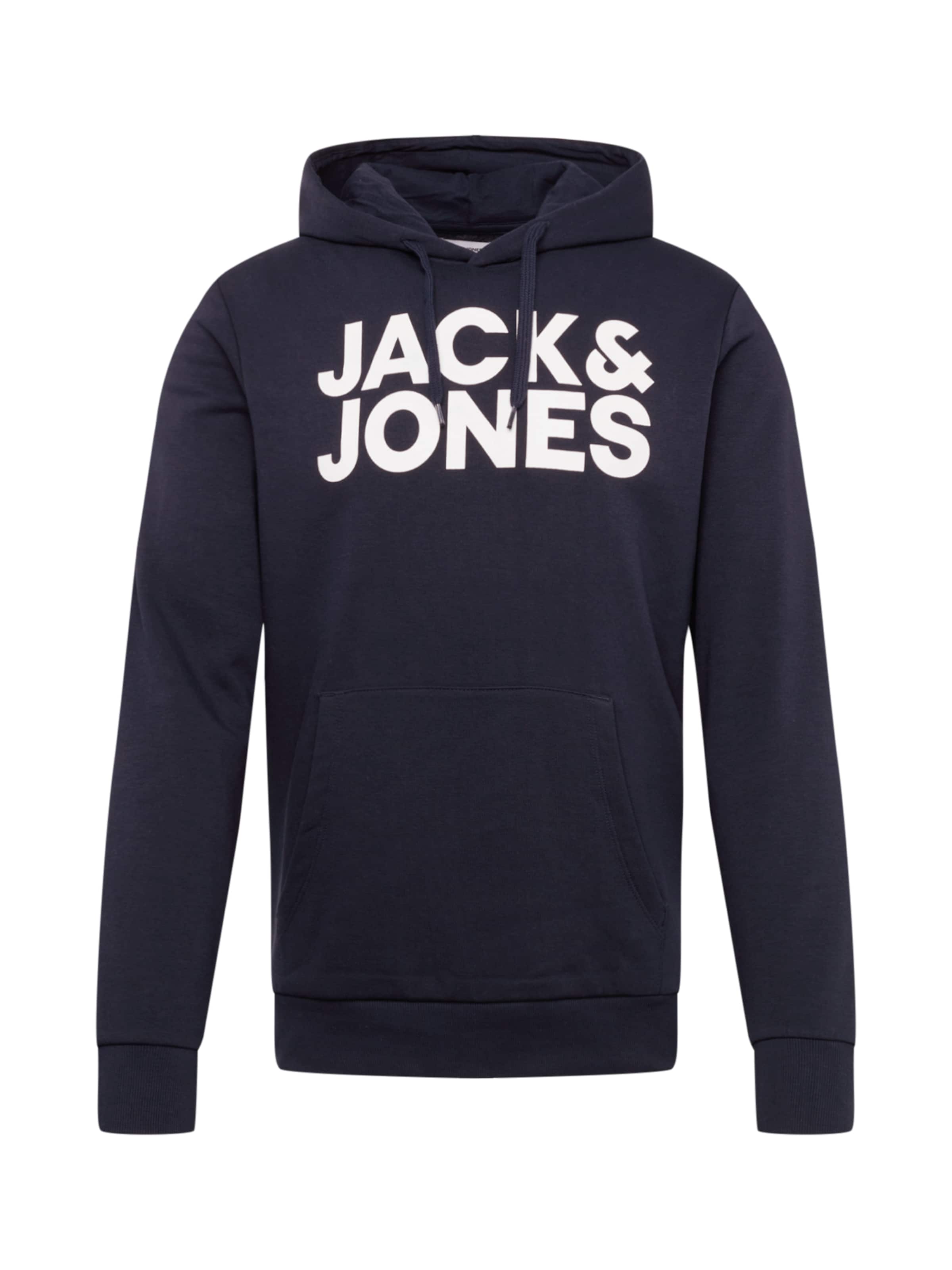 JACK & JONES Свитшот в Синий: спереди