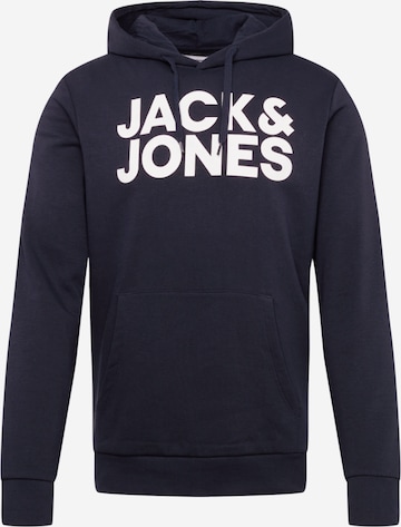 Sweat-shirt JACK & JONES en bleu : devant