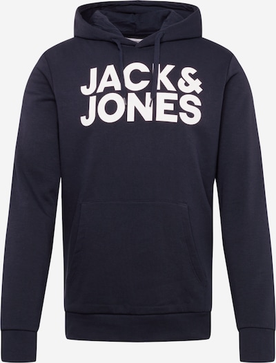 JACK & JONES Sweatshirt in navy / weiß, Produktansicht