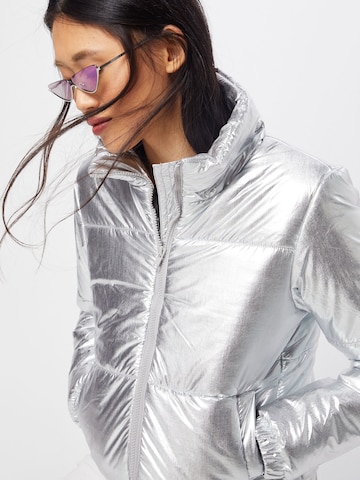 Urban Classics Between-Season Jacket in Silver