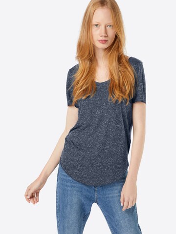 VERO MODA T-Shirt 'Lua' in Blau: predná strana