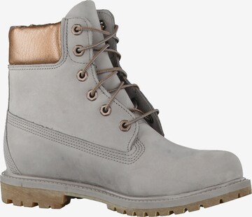 TIMBERLAND Schnürstiefelette '6In Premium' in Grau