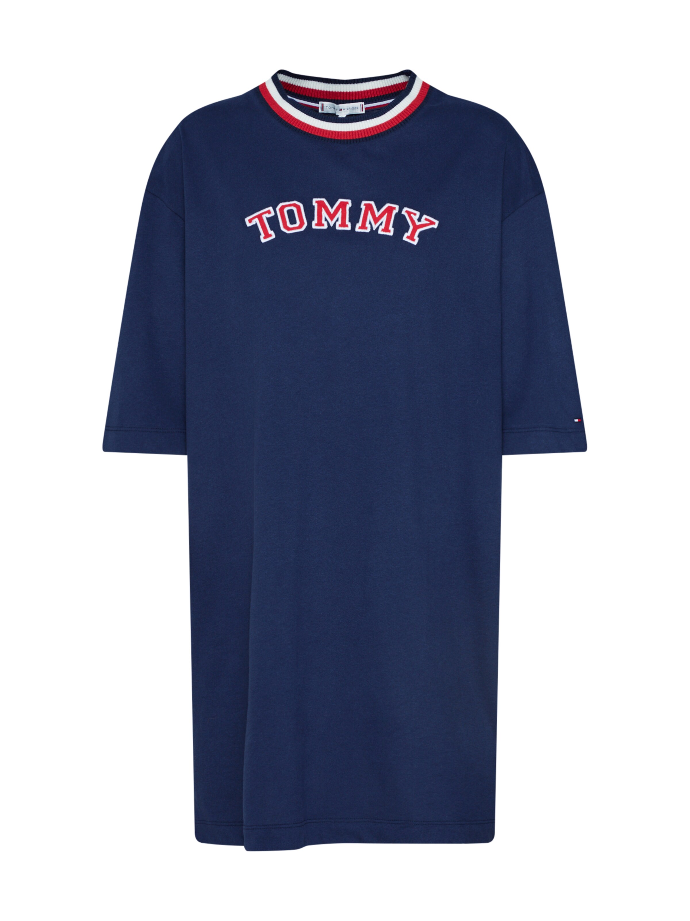 Tommy Hilfiger Underwear - Nachthemd 'CN DRESS LS' in de kleur Donkerblauw