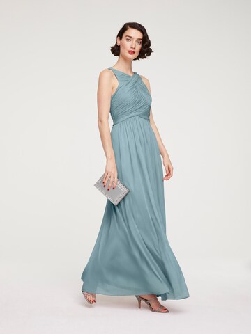 Robe de soirée heine en bleu