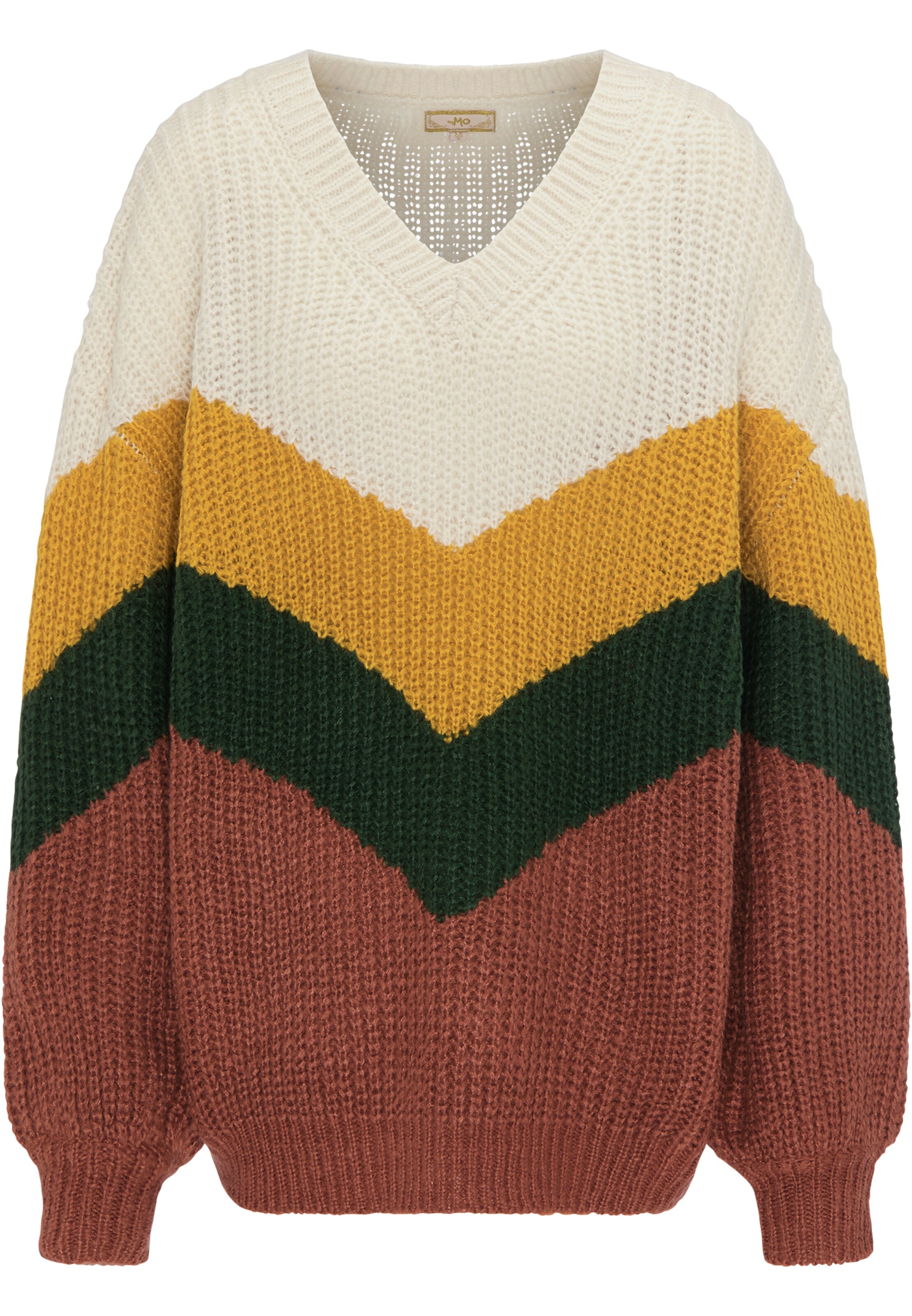 MYMO - Oversized trui in de kleur Camel