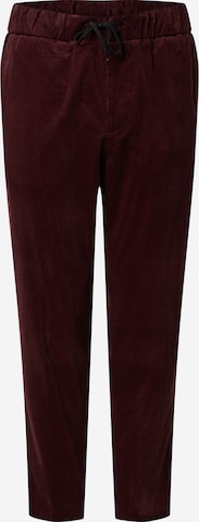 SCOTCH & SODA Slim fit Trousers 'Fave' in Red: front