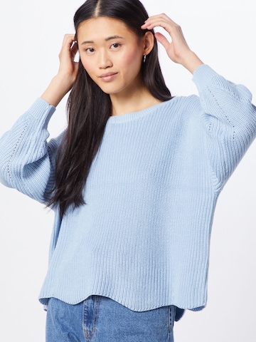 Pull-over 'HILDE' ONLY en bleu : devant