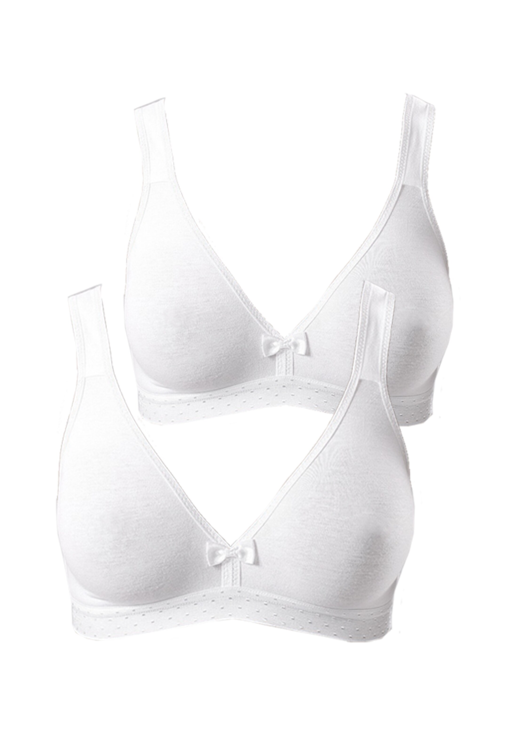 PETITE FLEUR BH in Weiß: Vorderseite