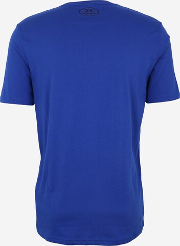 UNDER ARMOUR Funktionsshirt in Blau: zadná strana