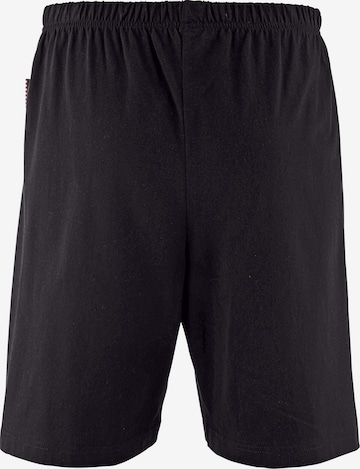 Jan Vanderstorm Pajama Pants 'Malvik' in Black