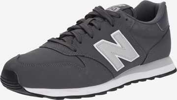 Sneaker bassa '500' di new balance in grigio: frontale