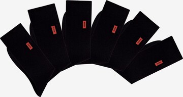 H.I.S Basic-Socken mit extrahohem Baumwollanteil in Schwarz