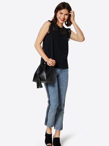 VERO MODA Blouse 'VMAlberta' in Zwart
