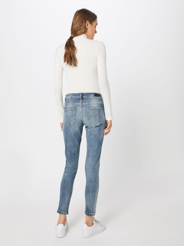 QS Skinny Jeansy w kolorze niebieski: tył