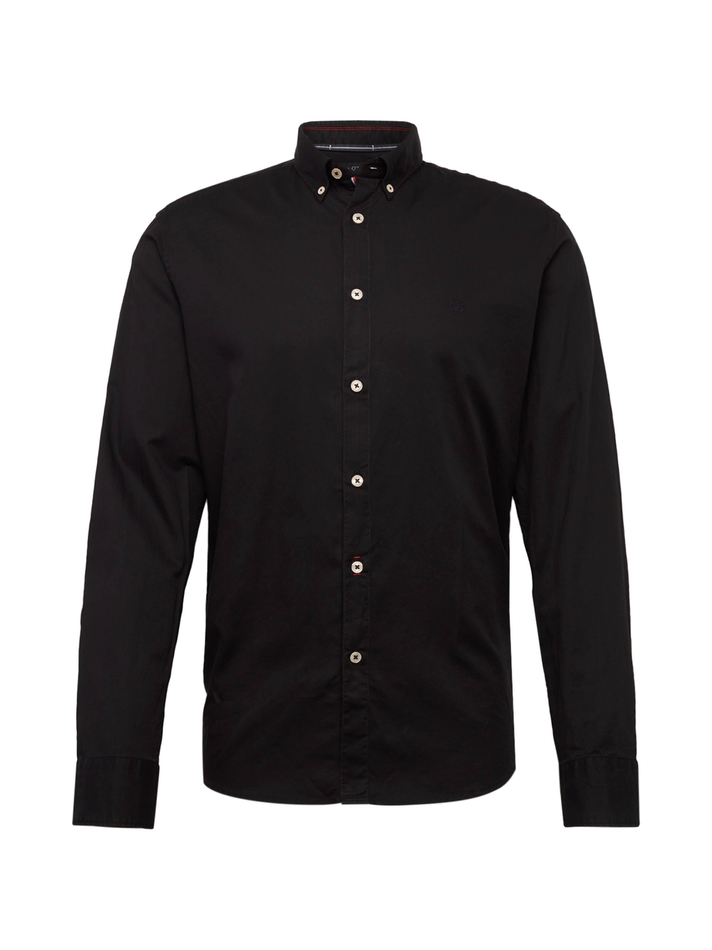 Marc O'Polo - Zakelijk overhemd in de kleur Zwart