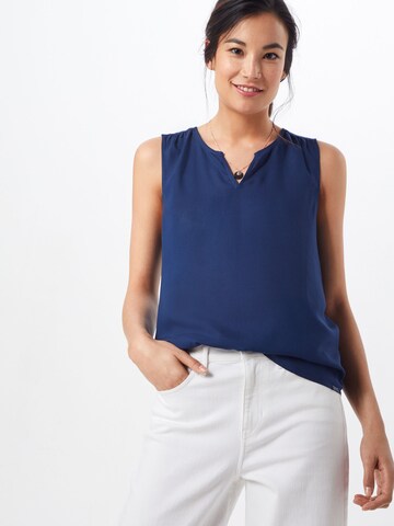 QS Bluse in Blau: predná strana