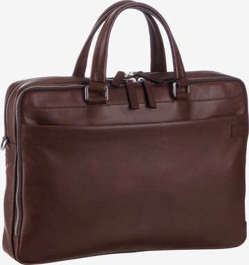 Picard Document Bag 'Relaxed' in Brown: front