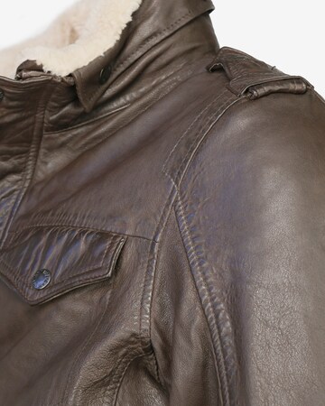 MUSTANG Lederjacke 'Reineke' in Braun