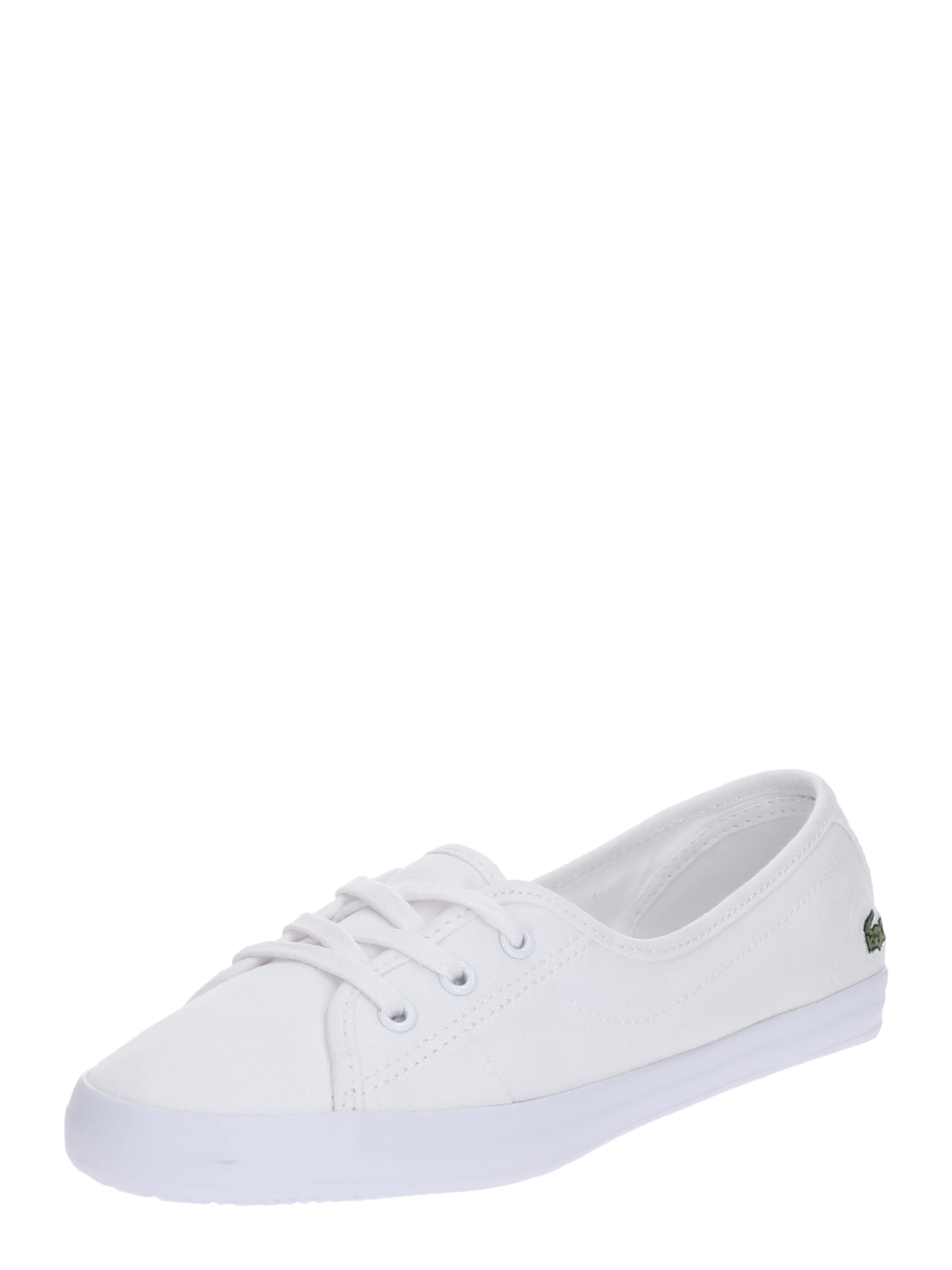 LACOSTE - Sneakers laag 'ZIANE CHUNKY' in de kleur Wit