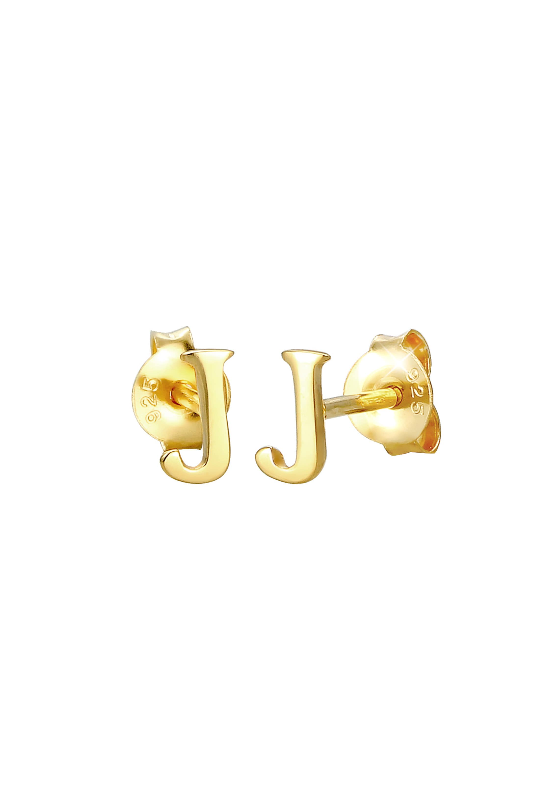 ELLI Earrings in Gold: front