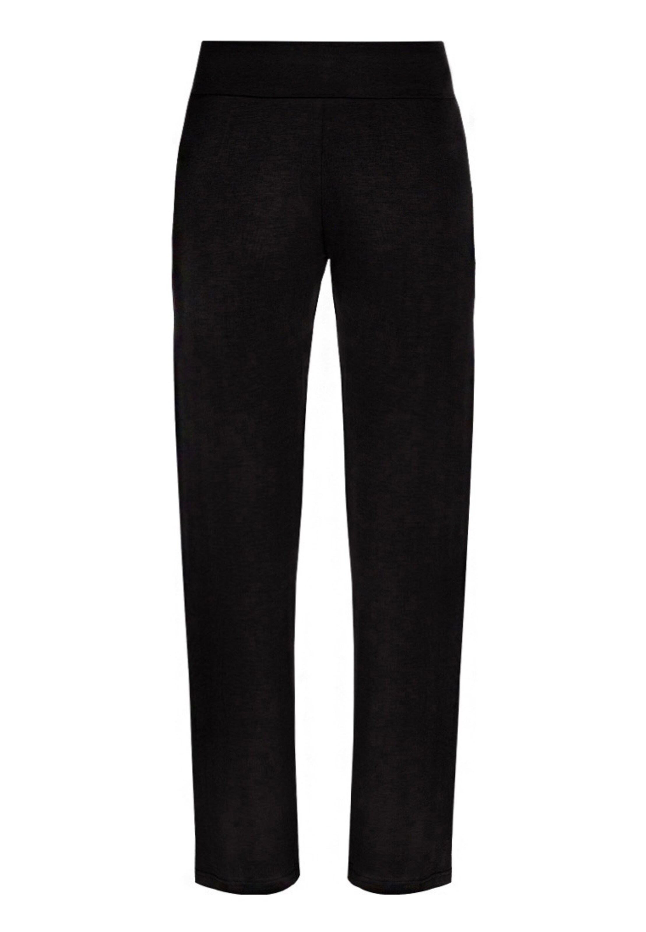 sassa Pajama pants 'CASUAL COMFORT' in Black: front