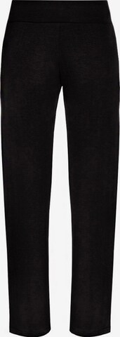 Pantalon de pyjama 'CASUAL COMFORT' sassa en noir : devant