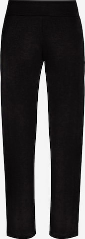 sassa Pajama Pants 'CASUAL COMFORT' in Black: front