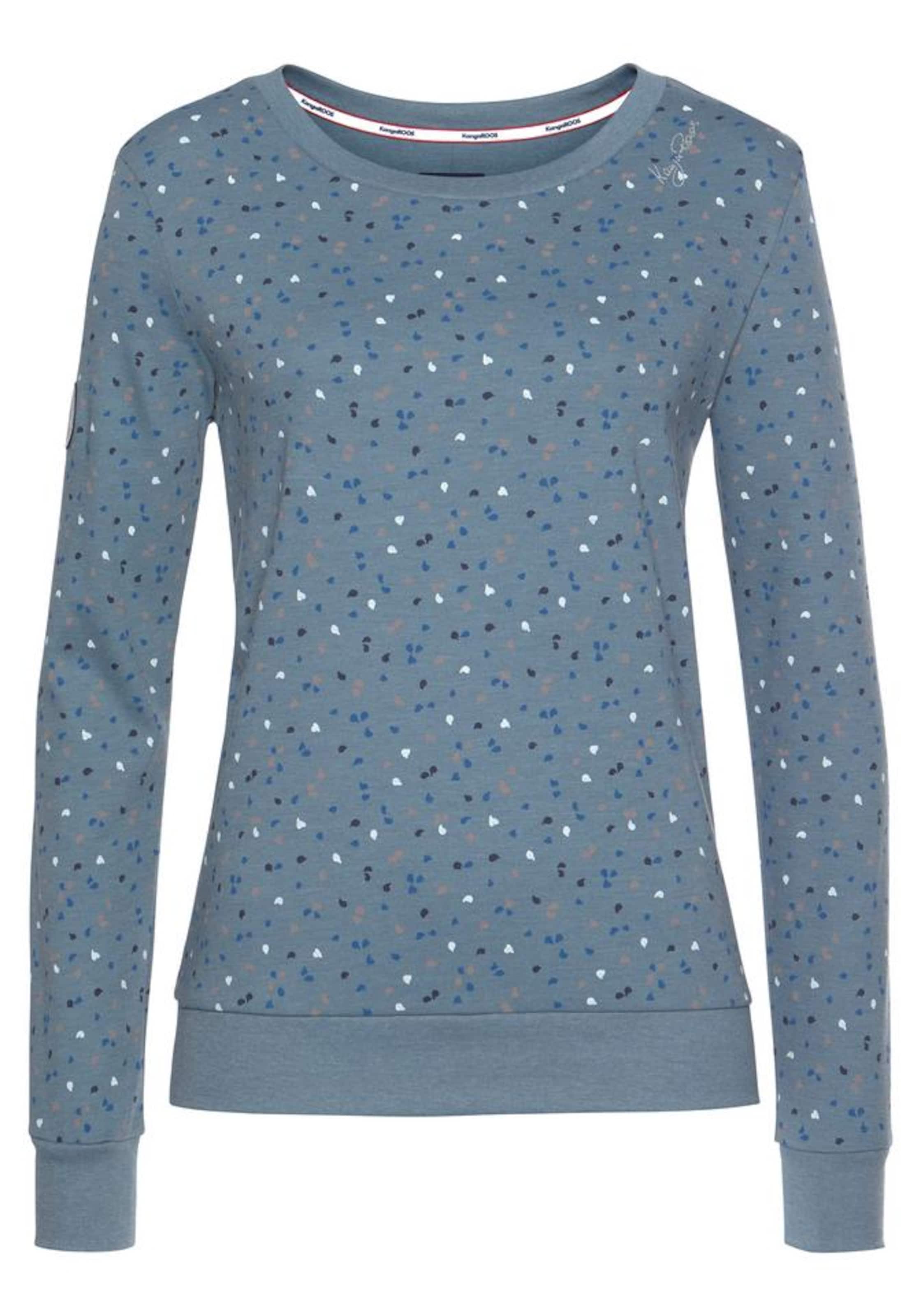 KangaROOS Sweatshirt in Blau: Vorderseite