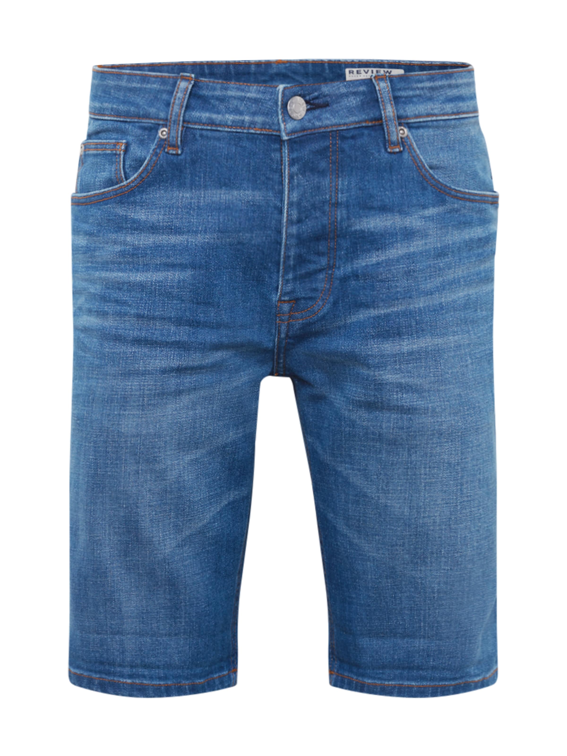 Review - Jeans in de kleur Blauw denim