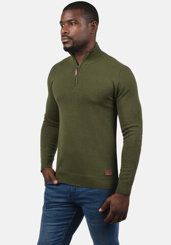 BLEND Sweater 'Robin' in Green: front