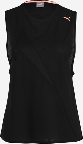 PUMA Sports top 'Pearl' in Black: front