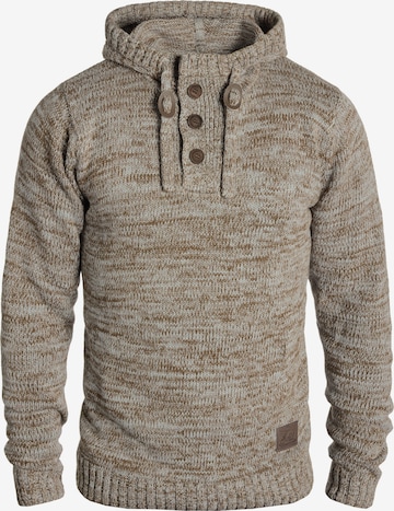 !Solid Sweater 'Philon' in Beige: front