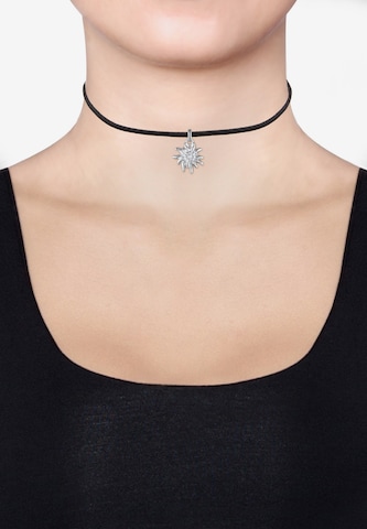 ELLI Necklace 'Edelweiss' in Black