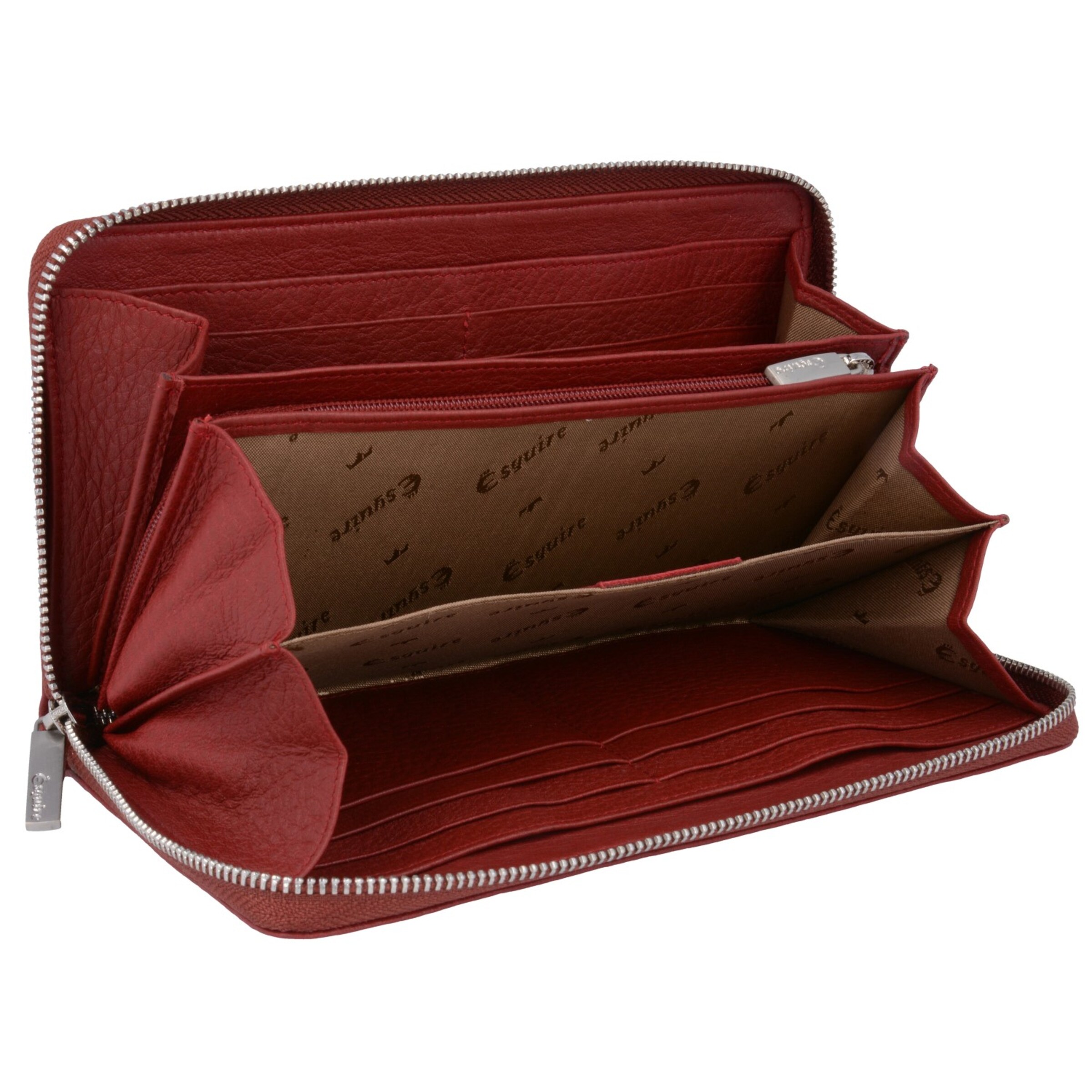 Esquire Portemonnee 'Deer' in Rood