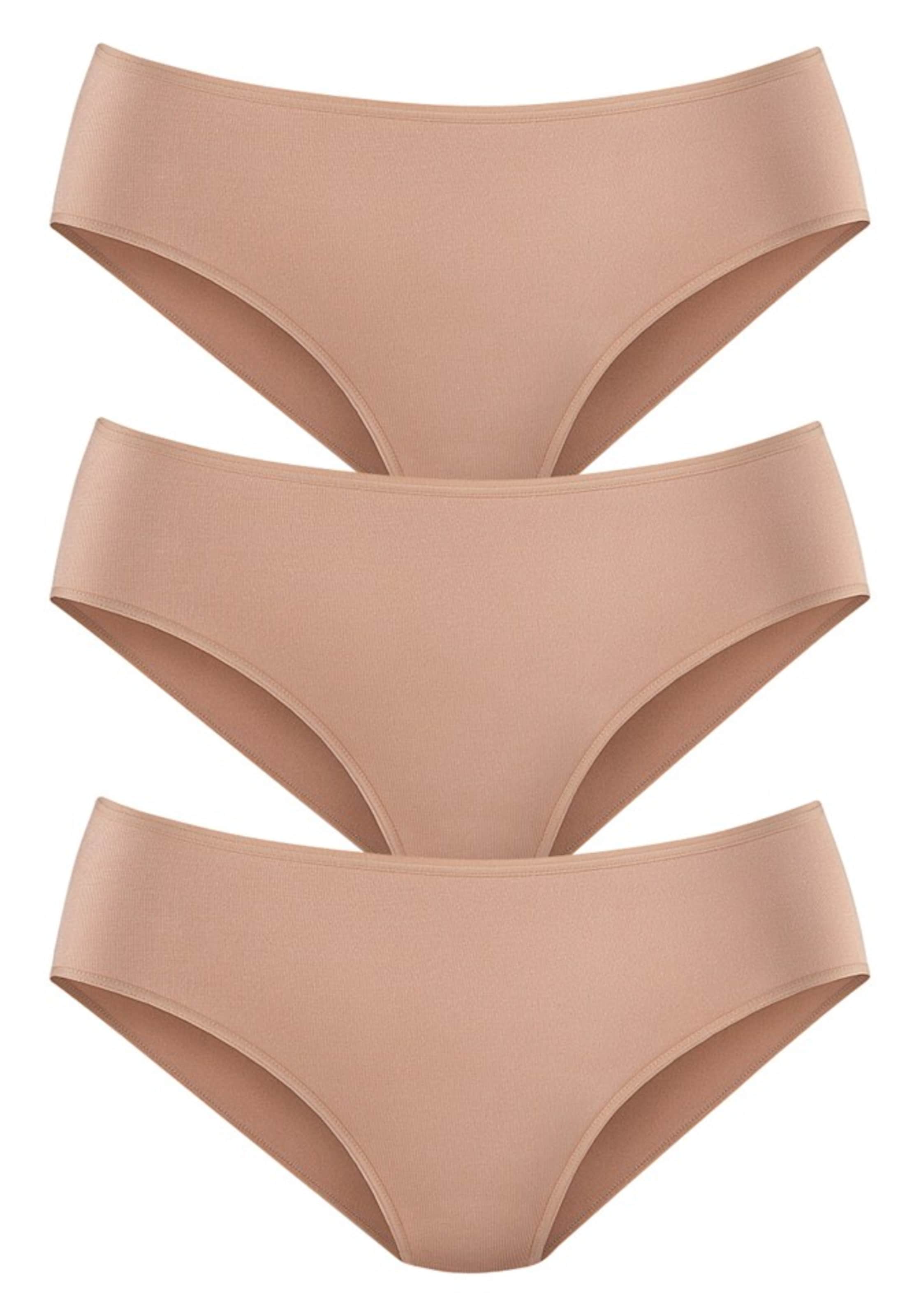 LASCANA Трусы в Бежевый: спереди