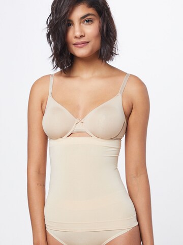 MAGIC Bodyfashion Regular Shapingtop 'Waistnipper' in Beige: voorkant