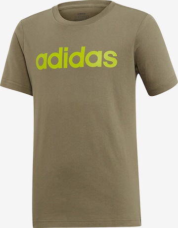 ADIDAS PERFORMANCE T-Shirt in Grün: front