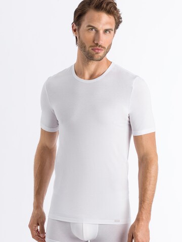 Hanro Undershirt ' Natural Function ' in White: front