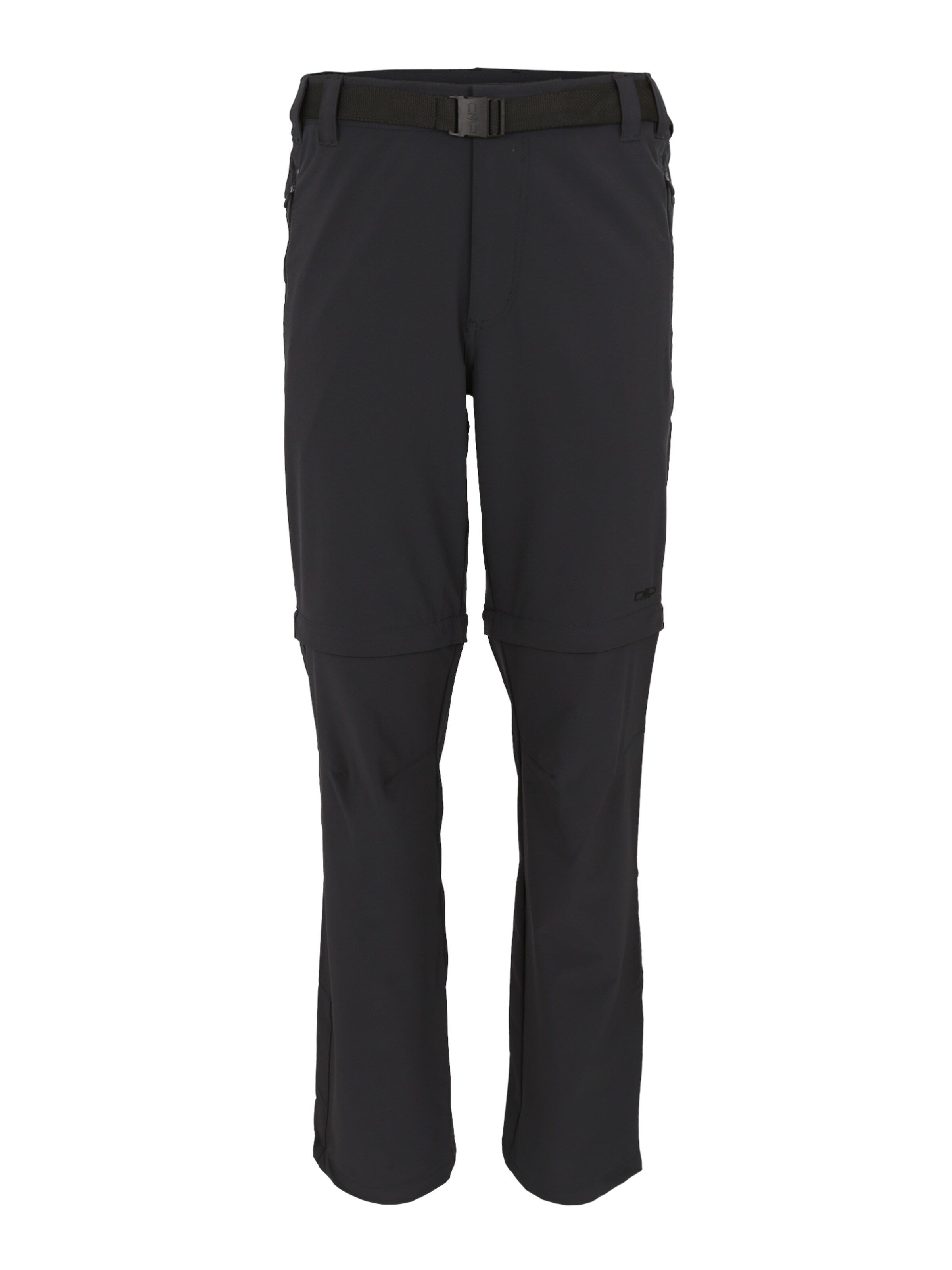 CMP Regular Outdoorhose in Schwarz: Vorderseite