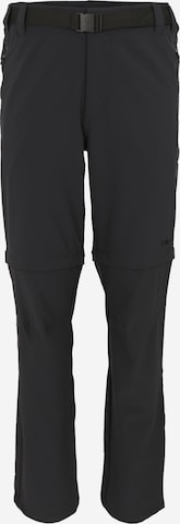CMP Regularen Outdoor hlače | črna barva: sprednja stran