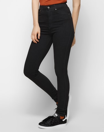 Dr. Denim Skinny Jeans 'Moxy' in Zwart: voorkant