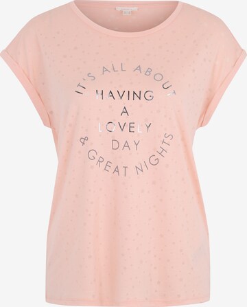 ESPRIT T-Shirt 'Lovely Day' in Orange: predná strana
