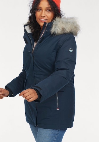 POLARINO Outdoor Jacket in Blue: front