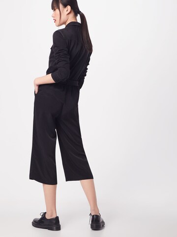 TOM TAILOR Loosefit Culotte in Schwarz: zadná strana